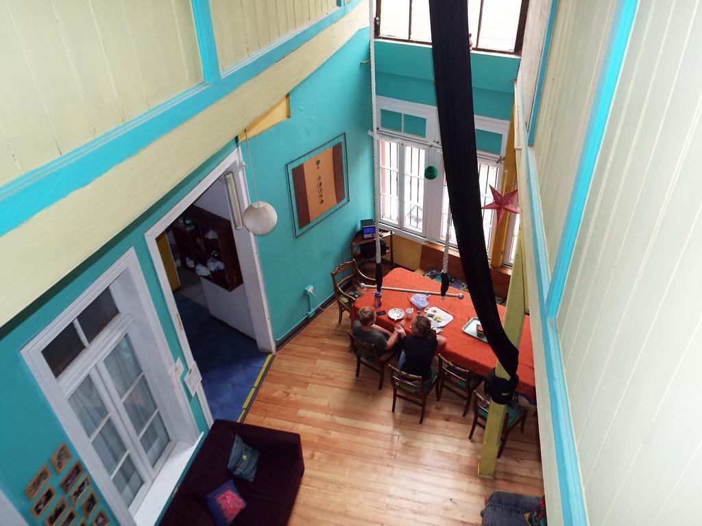 וואלפאראיסו Hostal Casa Verde Limon מראה חיצוני תמונה