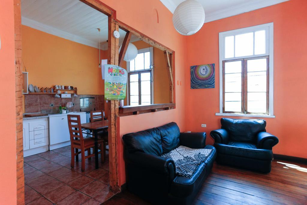 וואלפאראיסו Hostal Casa Verde Limon מראה חיצוני תמונה