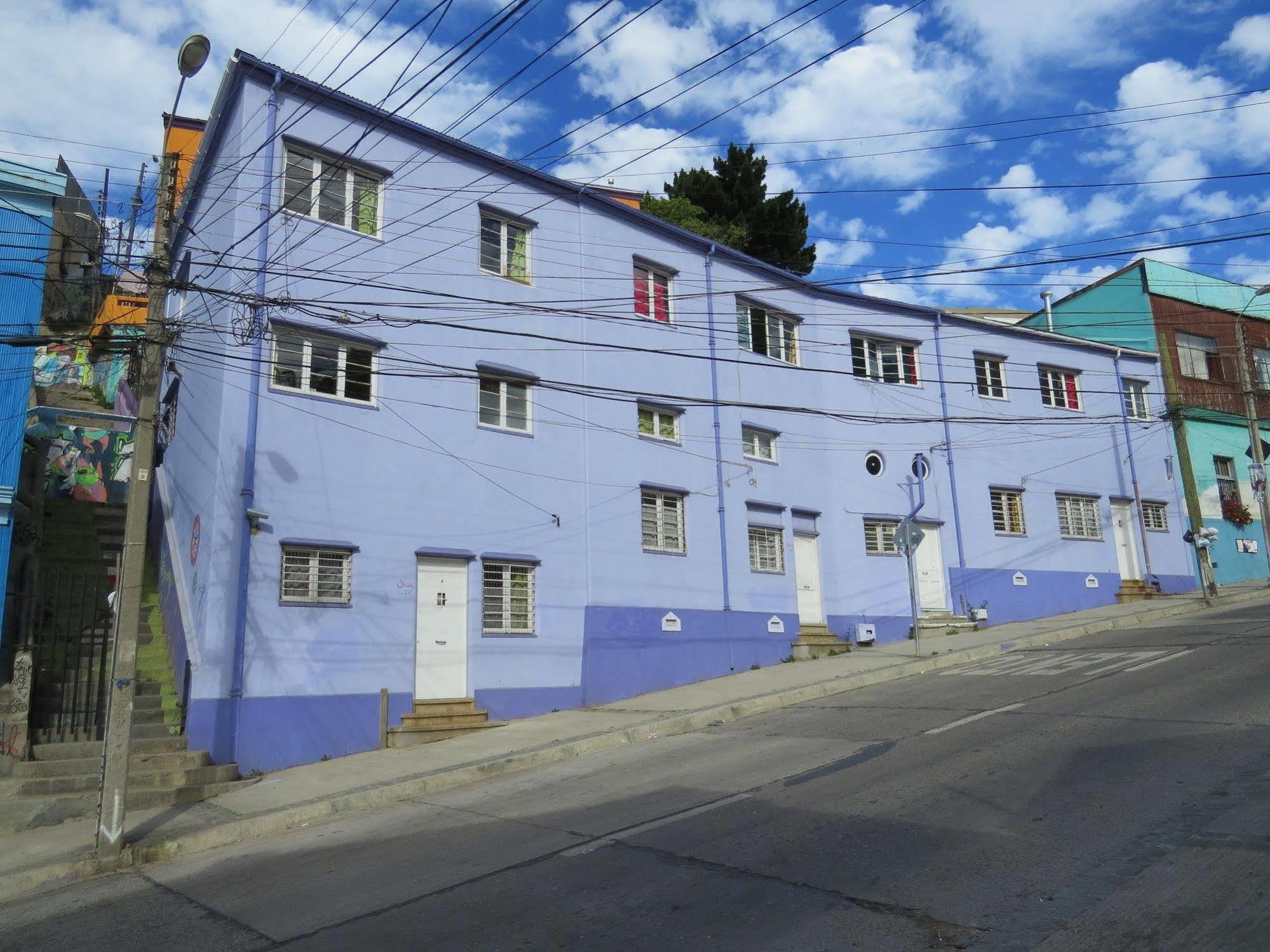 וואלפאראיסו Hostal Casa Verde Limon מראה חיצוני תמונה
