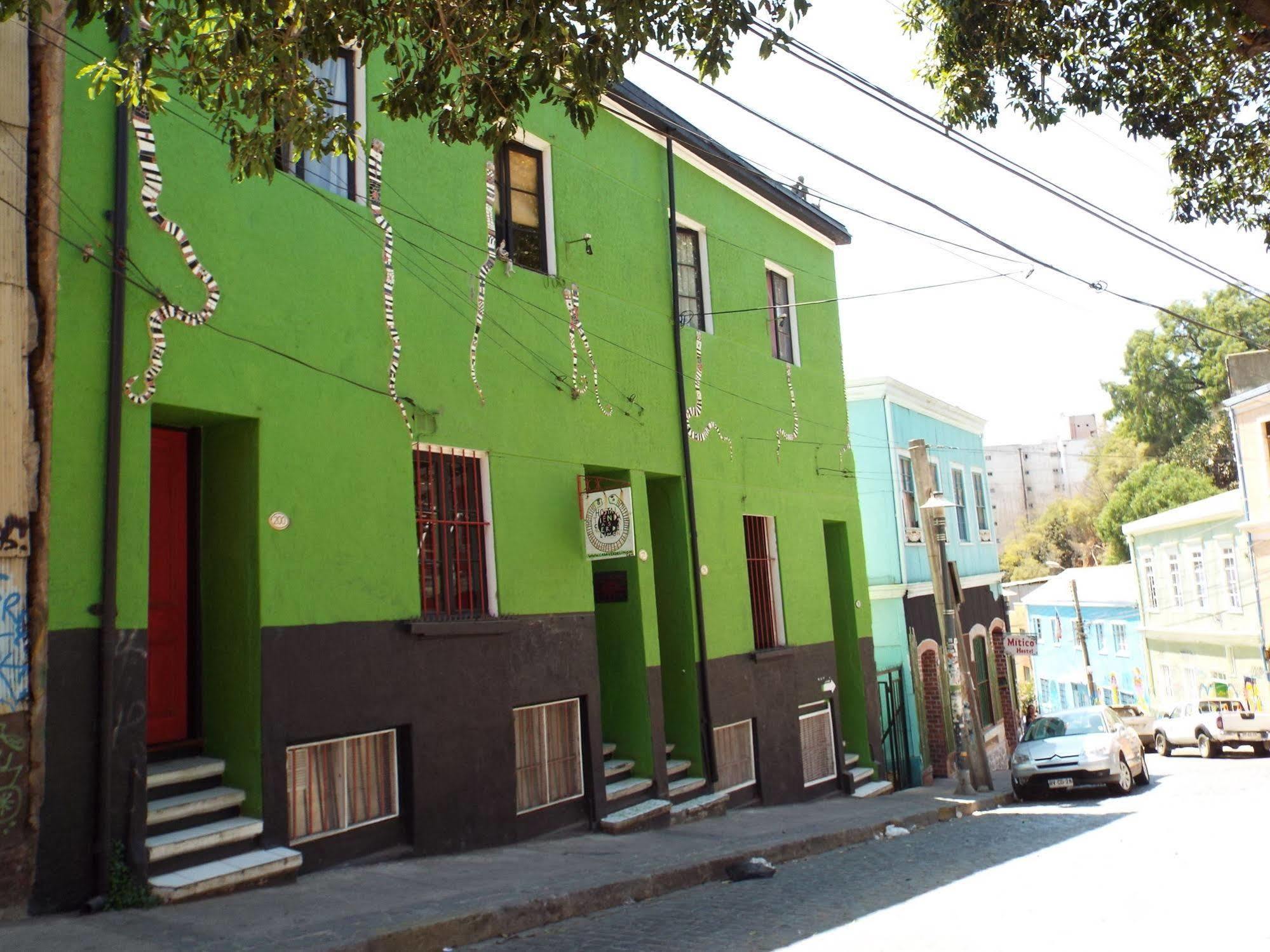 וואלפאראיסו Hostal Casa Verde Limon מראה חיצוני תמונה