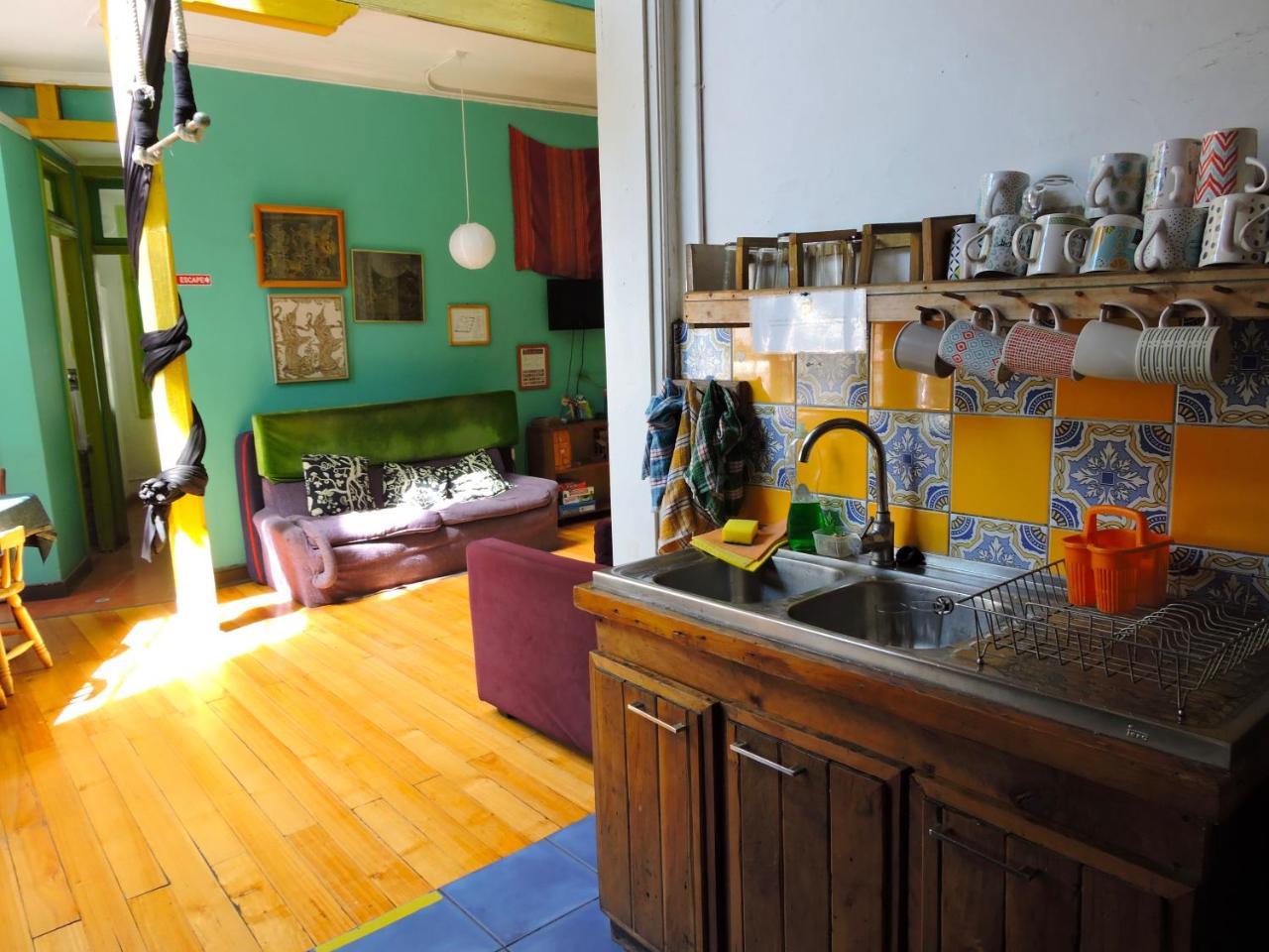 וואלפאראיסו Hostal Casa Verde Limon מראה חיצוני תמונה